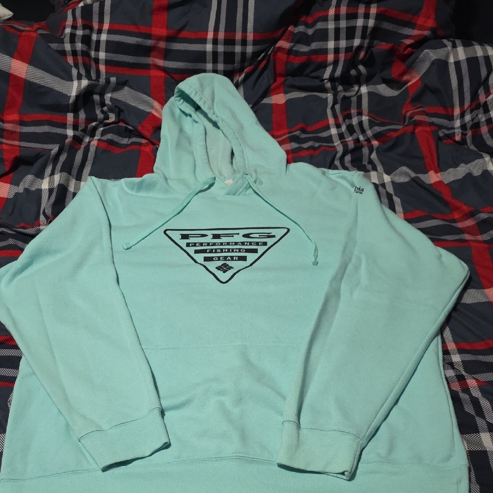 Columbia Mint Green Hoodie